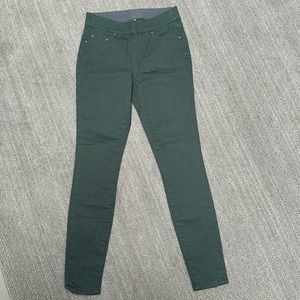 NWT High Rise Skinny Bottle Green Jeggings - JAG Brand - size 25